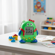 Original Digital Pet Virtual Toy, Mini Keychain Game for Kids. Retro 90s Pocket Gift, Fidget Toy for