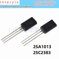50PCS 2SA1013 2SC2383 A1013 C2383 TO-92L Transistor Audio [Jaminan Kualiti]