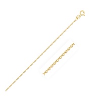 Nathalias NY สร้อยคอลายเคเบิลเจียระไนเหลี่ยมเพชร ทองคำแท้ 18K ขนาด 1.10 มม.ทักแชท พรีออเดอร์ จัดส่งภ