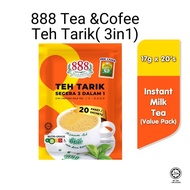 Halal*888 TEA&COFFEE 3in1 Teh Tarik*340g(17g×20's)