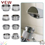 YYE Faucet Adapter Set, 18/20/22/24mm To 22mm With Washer Water Filter Adapter,  Metal Faucet Connec