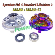 Lagenda 115 SRL 115 Fi SRL115 SRL115FI Sprocket Hub & Oil seal & Bearing (1 Set) Rumah Spoket/ Hub S