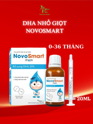 DHA cho bé Novocare Novosmart DHA nhỏ giọt không tanh hỗ trợ phát triển trí não