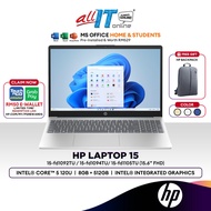 HP Laptop 15-fd1092TU /1094/1105 15.6" Laptop (Intel® Core™ 5 120U | 8GB | 512GB SSD | Intel® Integr