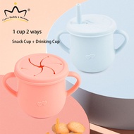 150 ML Baby Training Cup Silicone Sippy Cup Snack Cup Baby Straw Drinking Bottle Baby Drinking Cup BPA Free Cup Baby Water Cup
