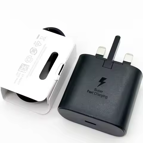 For SAMSUNG 25W Quick Charger 100CM Type C Cable Wall Adapter For S25 S24 S23 S22 S21 Note 20 Ultra 