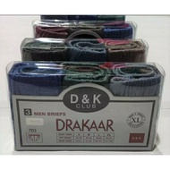 Drakar 3pcs Men's Underwear, Men's Underwear