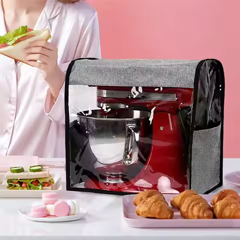 Durable Kitchen Accessories Household Appliances Stand Mixer Coffee Maker Blender Dust Cover Mixer D