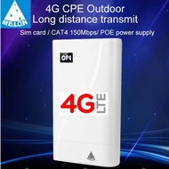 4G CPE Wireless Router Outdoor เร้าเตอร์ ใส่ซิม SIM รองรับ 3G,4G รองรับการใช้งาน Wifi ได้สูงสุด 32 User