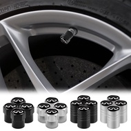 4pcs Screw-on Type Car Tire Cap Alloy Hexagonal/Cylindrical Car Wheel Valve Core Cover for Infiniti 