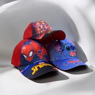 Kids Cap Hat Cartoon Boy Girl Kids Cartoon Baseball Adjustable Hat Outdoor Sun Sport Topi Budak Kana