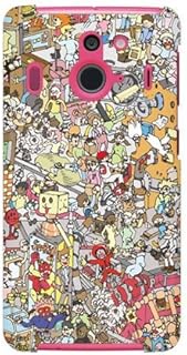 SECOND SKIN Kitamura Ryotaro"Clutter City-Swing Intersection" / for Disney Mobile on docomo F-03F/do