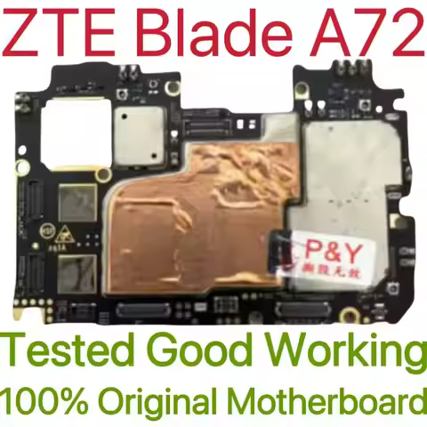 Global Version Original Unlocked Motherboard for ZTE Blade A72 Tested Circuit Plate Main Logic Board