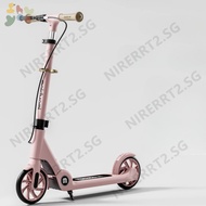 Scooter For Children Aged 6-12 And Above Foldable Two-Wheel Scooter For Big Kids And Adults Mobility