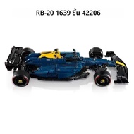 ชุดตัวต่อรถแข่ง F1 รุ่น RB20 จำนวน 1639 ชิ้น ขนาด 1:8 ของเล่นประกอบเองสำหรับผู้ใหญ่ ของสะสม รถสปอร์ต