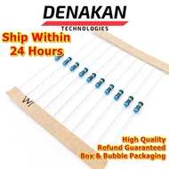 Resistor 1M Ohm 0.25W Package 10pcs