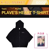 PLAVE'S HEART ZIP-UP HOODIE