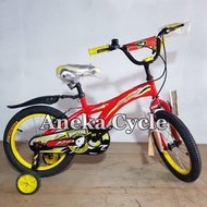 Sepeda Anak BMX Wimcycle 16 Sepeda Anak Roda Empat Wimcycle Agressor S