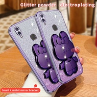 For Vivo Y85 Case Shockproof Electroplated Back Cover For Vivo Y85 Stand Phone Casing