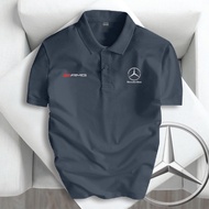 Pure Mercedes Premium Polo Shirt-Luxury Red Mercedes AMG Shirt