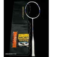 (FREE STRINGS + BAG + GRIP) PRELOVED SMOOTH HNDRD BADMINTON RACKET/HUNDRED ROCK R8 SECOND/RAKETOrigi