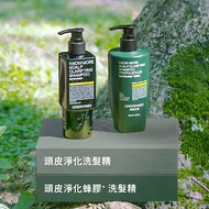 【綠藤生機】蜂膠頭皮淨化雙享組 改善頭皮油癢