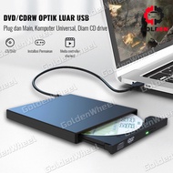 DVD external dvd player USB DVD Portable DVD Writer DVD/CD/VCD USB2.0 untuk All-in-One/untuk PC