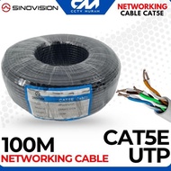 CAT5e 4 PAIRS UTP LAN CABLE, SINOVISION black 100M