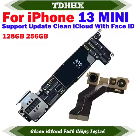 100% Working LL/A Main Logic Board For iPhone 13 Mini 13mini Motherboard Full Chips Mainboard Clean 