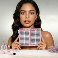 DOROLAB No-Glue Lashes 204-288 Clusters | Self-Stick | Cat/Fox Eye | Free Tweezer | COD Available Bu