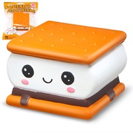 Cartoon Squishy Chocolate Biscuit Squishies Slow Rising toy