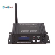 2.4G Wireless  512 Controller Transmitter Receiver LCD Display Power Adjustable Repeater Lighting Co