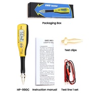 diymore HP-990A ไดโอดอัฉริยะต้านทานต่อเนื่องแบบไดโอดอัจฉริยะเครื่องทดสอบ SMD แบบสมาร์ททดสอบแบตเตอรี่