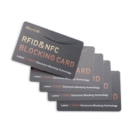 5PCS RFID Blocking Cards, Antitheft Credit Card Protector, NFC Credit Card Passport Protector Blocke
