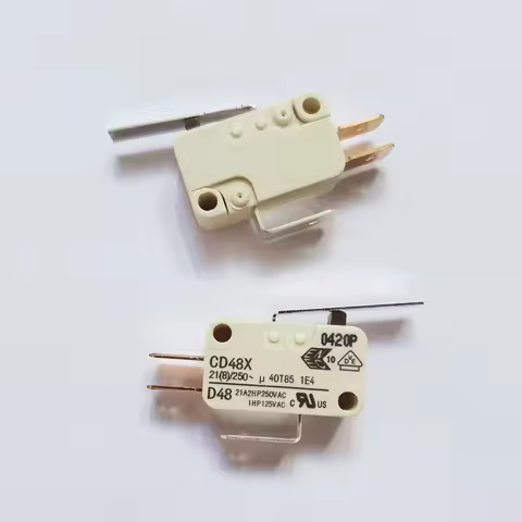 Original new 100% D48X replaces D45X D45Y micro switch 15A 250V long rod