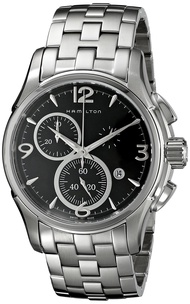 Hamilton Men's H32612135 Jazzmaster Black Dial Watch