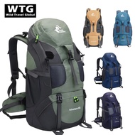 50L Outdoor Hiking Sports Backpack Large Capacity Lightweight Hiking Bag