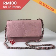 NEW Garage Sling Bag Floral Pink