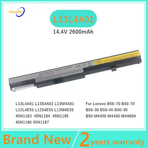 Laptop Battery For Lenovo Eraser M4400 M4400A M4450 M4450A V4400 V4400A 121500191 L13L4A01 L13M4A01 