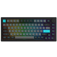 Akko 5075B Plus Black & Cyan - 75% Wireless Hot-Swappable RGB Mechanical Keyboard