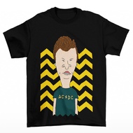 Tomoinc Beavis And Butt Head Men's Band T-Shirt - ACDC A92e 5B46