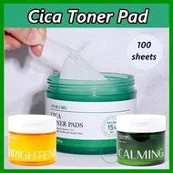 Korea 🇰🇷 Cica Toner Pad 100 sheets / Peeling Toner Pad / Calming Toner Pad