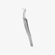 STALEKS PRO Expert 41 Type 2 Professional Eyelash Tweezers (L-Shaped 40°) – Stainless Steel for 2D-8