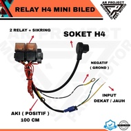 RELAY H4 MINI BILED OCP PNP 2 RELAY 1 LAMP
