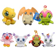Digimon Plush Toy Patamon Agumon Palmon Biyomon Gomamon Gatomon Pendant Keychain stuffed dolls Gifts