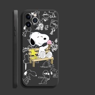 Case iPhone 12 Pro Max 13 Pro Max 13PRO 12PRO 13PROMAX 12PROMAX 12 MINI 13MINI GJ02D Snoopy Chopper Silicone fall resistant soft Cover phone Case