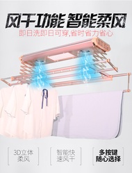 local seller smart automated laundry rack system w/light dryer heater UV light, LED light premium auto matic laundry rack