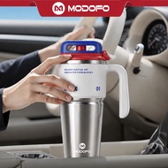 MODOFO Tumbler Hot and Cold Tumbler Water Bottle Insulated Tumbler with Straw and Handle