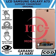 LCD TOUCHSCREEN SAMSUNG GALAXY A73 (5G) ORIGINAL SUPPORT FINGERPRINT FULLSET WARRANTY