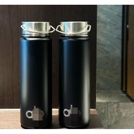 New alo Water Bottle 710ml Thermos Cup Outdoor Stainless Steel Sports Water Bottle Portable Handle